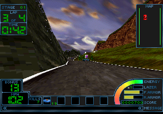 Impact Racing Screenshot 1